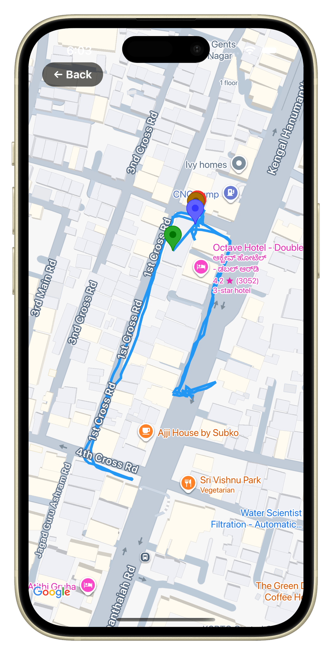 B2B network feature on mobile showing partner connections and shared fleet resources